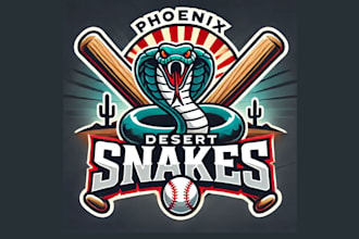design high quality baseball logo with unlimited revision