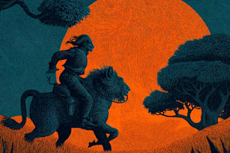 do illustrate costum design with digital linocut