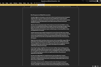 retype PDF or image to word or excel accurately