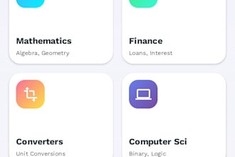 create custom android apps with clean UI and features