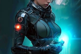 create professional character concept art for games
