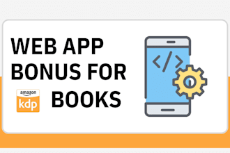 create interactive custom web app bonuses for your amazon KDP book