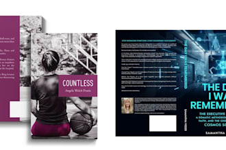 design premium quality book cover design
