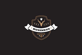 create high quality and beautiful gun shop logo design