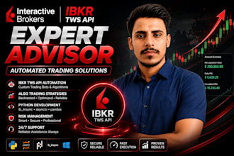 develop professional ibkr trading bot and algorithmic trading solutions