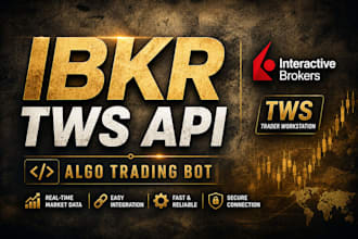 ibkr tws API trading bot developer