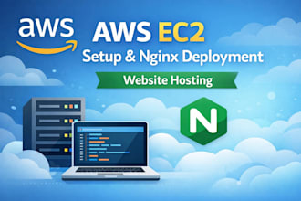 setup AWS ec2 server, deploy website and configure load balancer