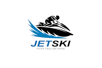 create professional and specially jet ski logo design