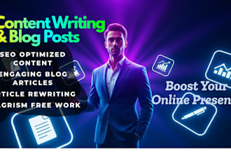 write SEO content writing for blogs and websites