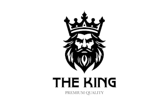 create attractive and imagination king logo design