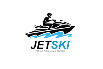 create wonderful and excellent jet ski logo design
