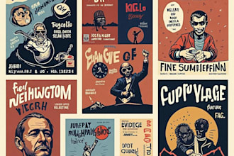 create custom poster artwork for your band or concert
