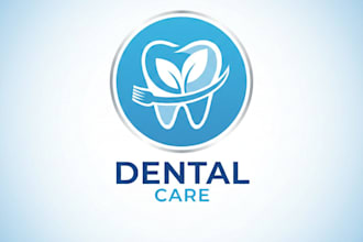 design a professional dental logo for your clinic or brand