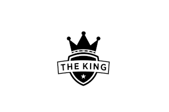 create attractive and imagination king logo design