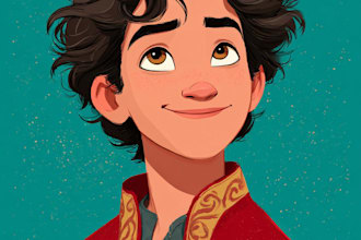 do disney cartoon portrait
