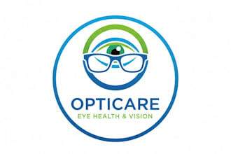 design a professional optometrist logo for your clinic or brand
