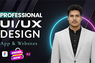 design responsive website uiux in figma with modern user experience