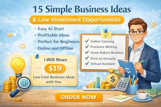 write 10 to 15 business ideas  in simple words