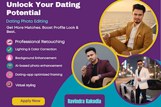 professionaly edit your dating profile photos