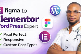 convert figma design to elementor wordpress