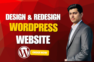 build, design or redesign wordpress website, rebuild elementor website