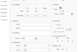 do etap load flow, short circuit and motor acceleration study