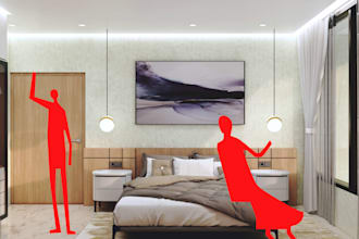 do modern interior design for residential or commercial space