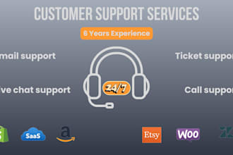 be your customer service representative and customer support agent