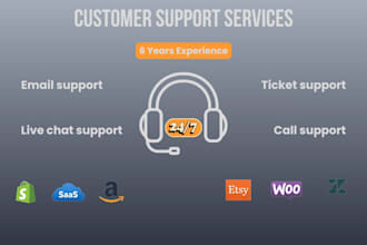 be your full time customer support agent
