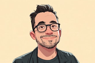 draw bighead cartoon avatar of your photo