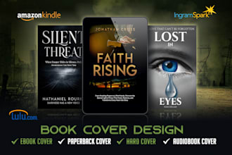 design book cover, ebook cover, and custom cover art