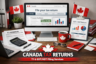 prepare canada tax return, cra filing gst hst and 11 tax services