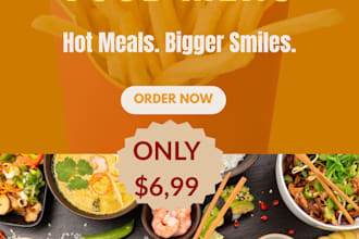 design eye catching instagram ads and social media posts