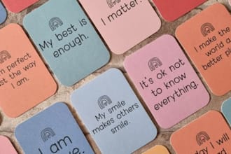 design christian affirmation card or scripture flashcards and kdp prayer journal