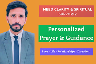 provide personalized spiritual guidance, prayer support, and life clarity