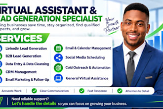 be executive virtual assistant and be your personal marketing assistant