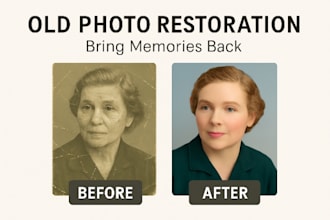 restore old photos, repair damage, and colorize images 4