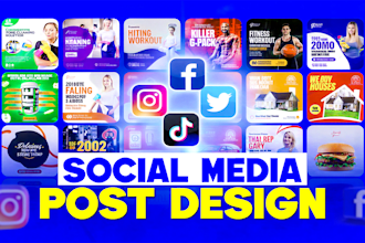 design engaging social media posts for instagram, facebook, and linkedin