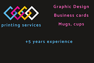 print or design anything for you
