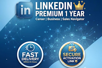 share linkedin premium 1 year plan at a discounted price