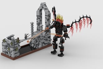 create a premium digital lego model for you