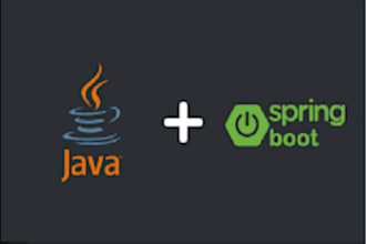 build or fix spring boot rest apis