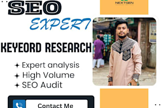 optimize your website with SEO audit and keyword research