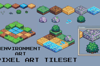 pixel art tileset, game assets, tilemap, ui ux, hud, rpg maker, obejects, props