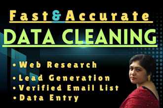do data entry, data collection, data cleaning, copy paste and web reseach