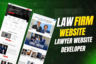 create a law firm website, attorney website, or lawyer website