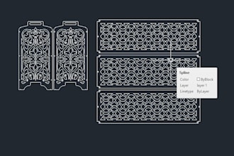 create professional 2d drawings and cnc files for laser cutting