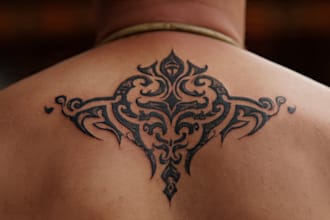 tribal tattoo design contact me for tribal tattoo
