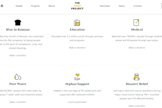 design a modern ngo website to boost credibility and impact