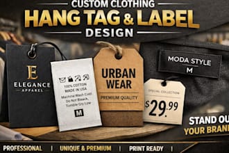 design clothing neck  label hang tag product price clothing tag woven labels